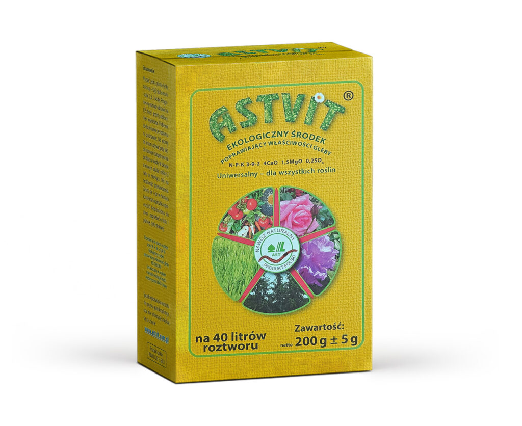 Uniwersalny nawóz organiczny Astvit sypki 200 g