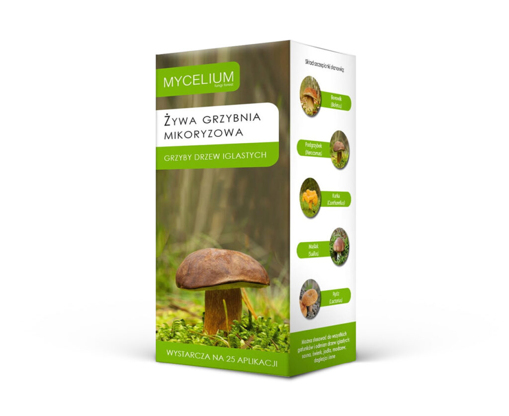 Grzyby drzew iglastych 250 ml - Grzybnia mikoryzowa