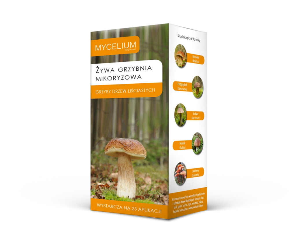 Grzyby drzew liściastych 250 ml - grzybnia mikoryzowa